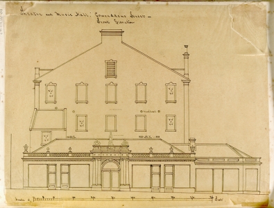 George Bell, Front Elevation, 1867
