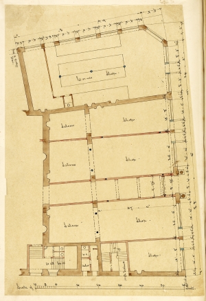 George Bell, Architectural Plan, 1867