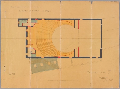 Charles Phipps, Gallery Plan, 1895